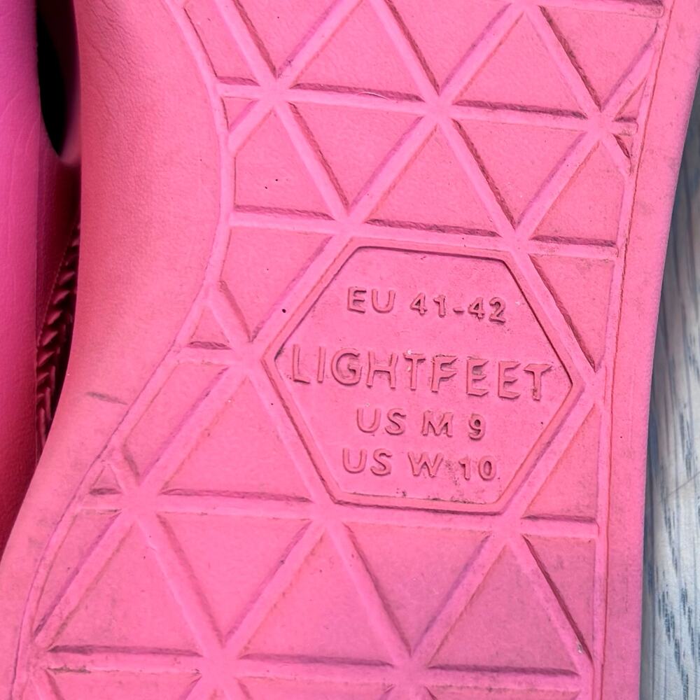 Lightfeet Arch Support Flip Flop Orthotic Sandals Melon Pink Women’s Size 10 - Picture 7 of 7